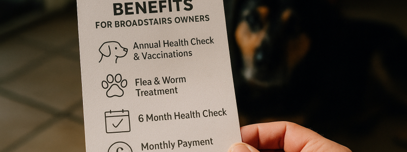 Dog VIP Plan Benefits for Broadstairs Owners